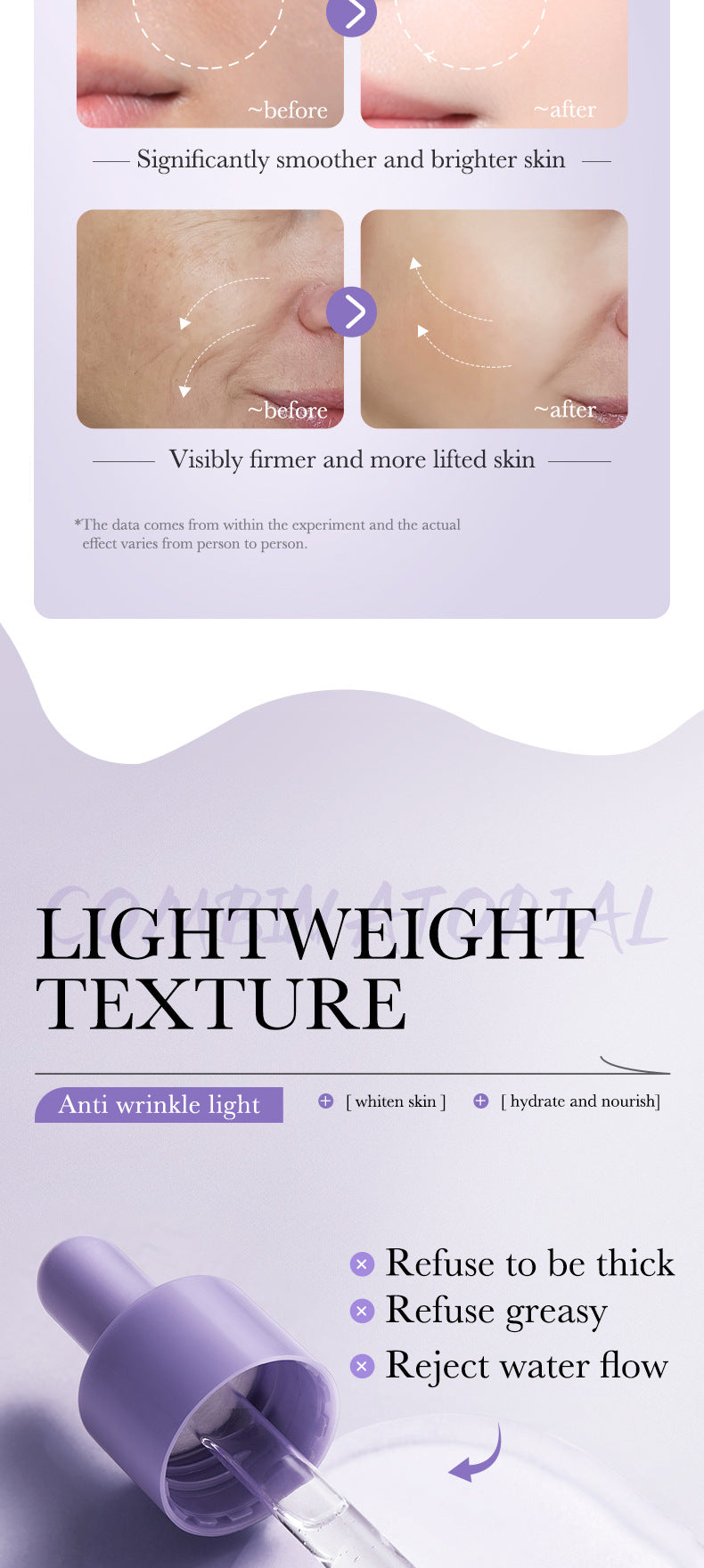 Full English Essence Three-Piece Set90ml BIOAOUA Hydrating and Moisturizing Skincare Set  Wholesale