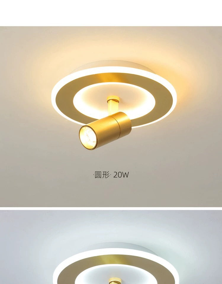 Aisle Light Corridor Light Luxury Balcony led Lamp Creative Background Wall Spotlight Simple Modern Cloakroom Ceiling Lamp