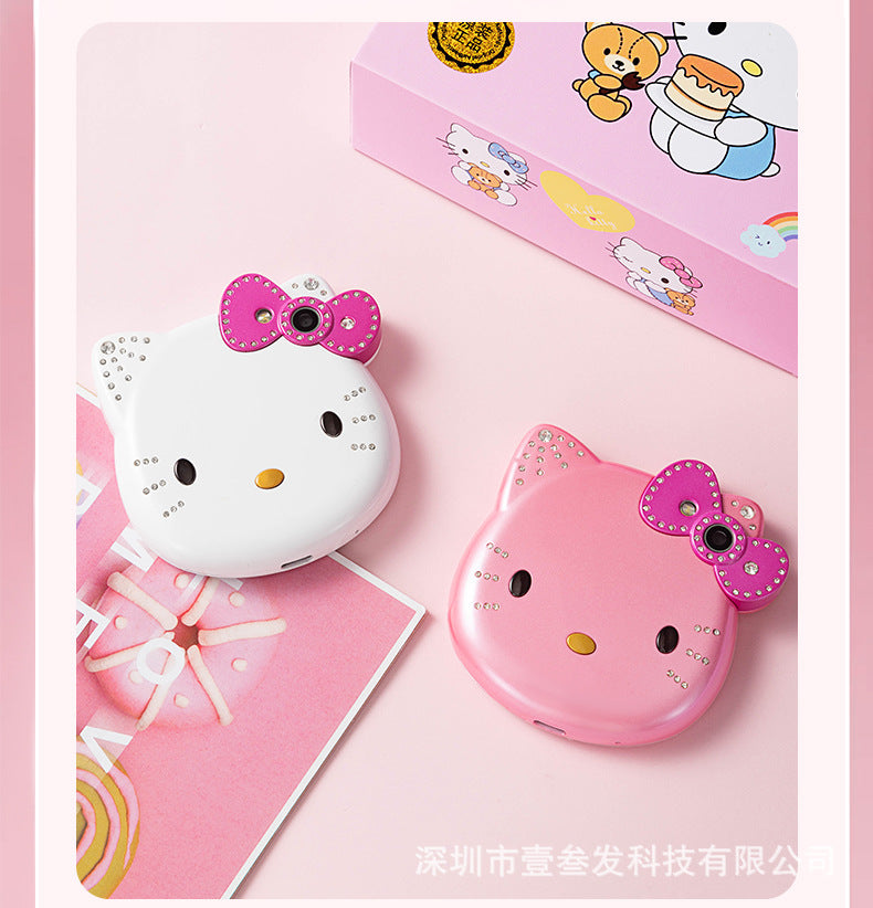 i168Mini Button Straight New Model Mini Hellokitty Small Phone Hot Sale Cartoon Cute