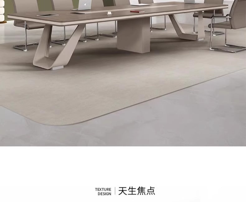 Conference Table Training Office Furniture Long Table Rectangular Table Office Large Simple Modern Meeting Table and Chair Set