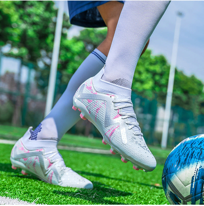 Men's Soccer Shoes Children's Cleats tf Professional training shoes for adult students, wholesale soccer shoes