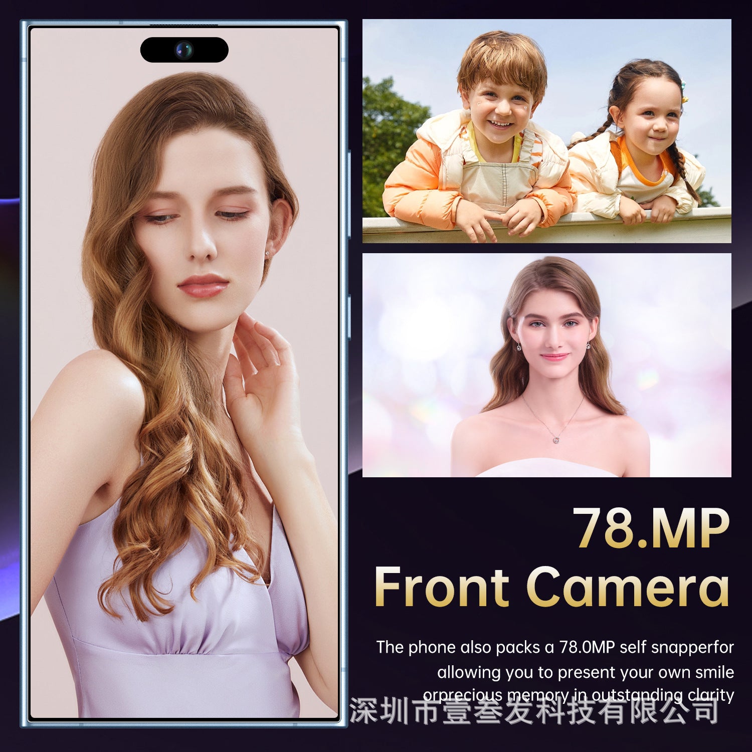 I16promax Smartphone with Pen  2+16 High-end7.3Inch Screen Android8.1Factory