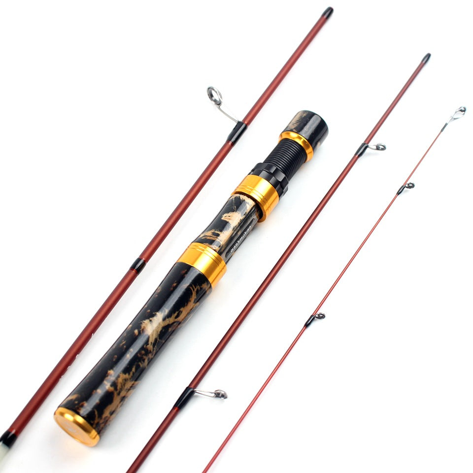 1.4MiXixiu Elastic Rod Ultra-Soft Portable Four-Section Lure Rod for Fishing Small Fishes Like Mouthfish and White Striped Fish Wholesale from Manufacturer