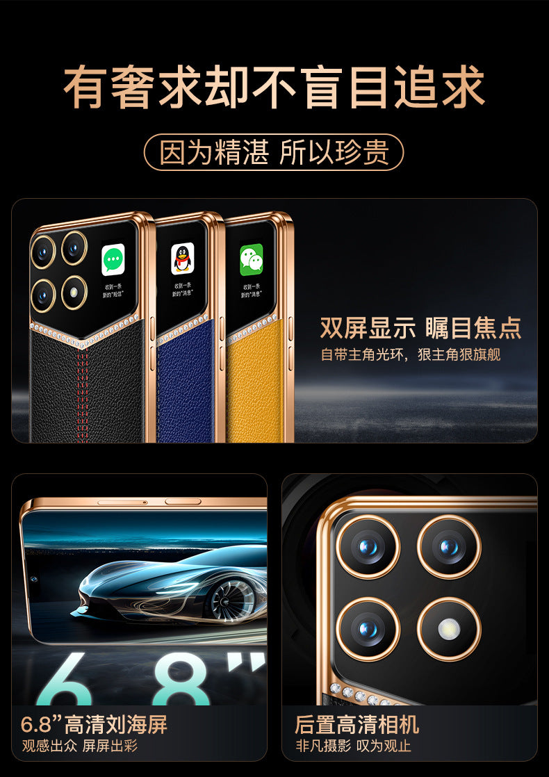 2025Popular U25Android Smartphone512G All-Network Compatible Light Luxury5G Smartphone Source Factory Shenzhen