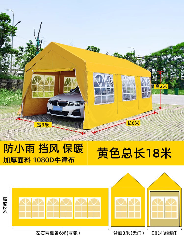 Camping Internet Celebrity Market Stall Tent Cover Thickened Windproof Rainproof Coldproof Outdoor Windproof Cloth Distribution and Dropshipping