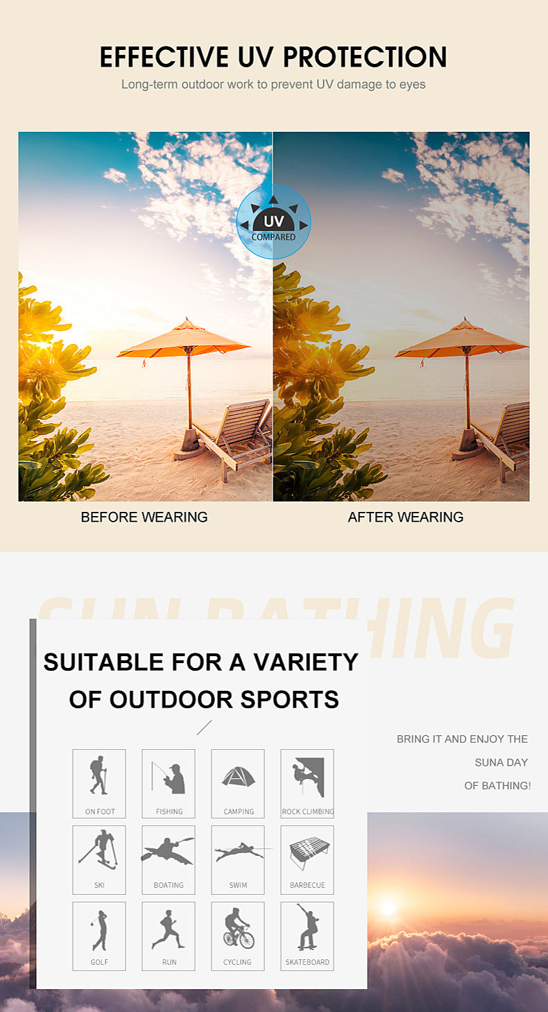 Sunglasses for Women Korean Style Chain Sunglasses Trendy sunglasses European and American Fashion Outdoor Street Style Glasses shade