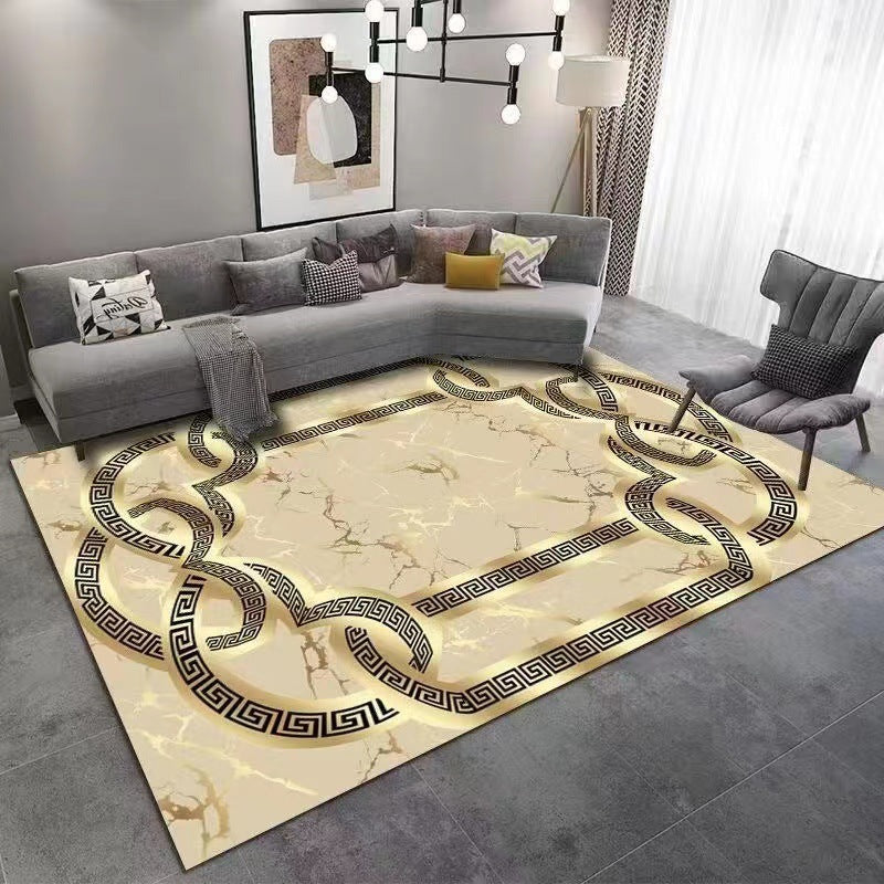 Wholesale Living Room Carpet Full Coverage Sofa Coffee Table Mat Home Bedroom Dirt-Resistant Bedside Rug carpet tapis