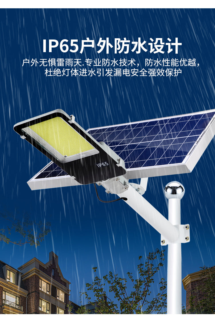 Wholesale LED Street Light Super Bright IP65 Solar Panel Aluminum Solar Lamp Street Light Outdoor Project Plan