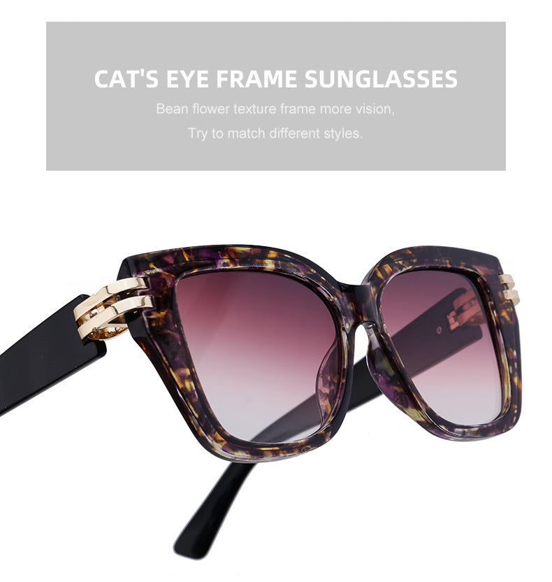 Sunglasses European and American Fashion Square Frame Sunglasses Men's Style Sunglasses Wholesale Glasses sunglasses