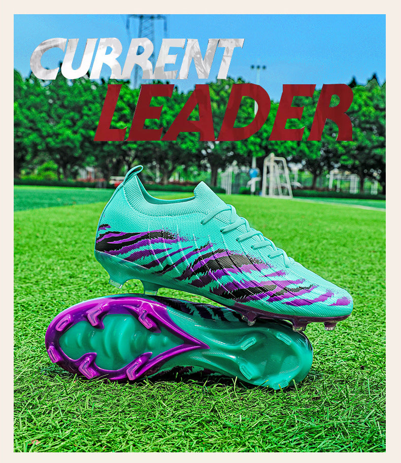 Large Size Authentic Low-Top Soccer Shoes New Wholesale Men's Training Shoes Student Soccer Shoes Spike Shoes Women's