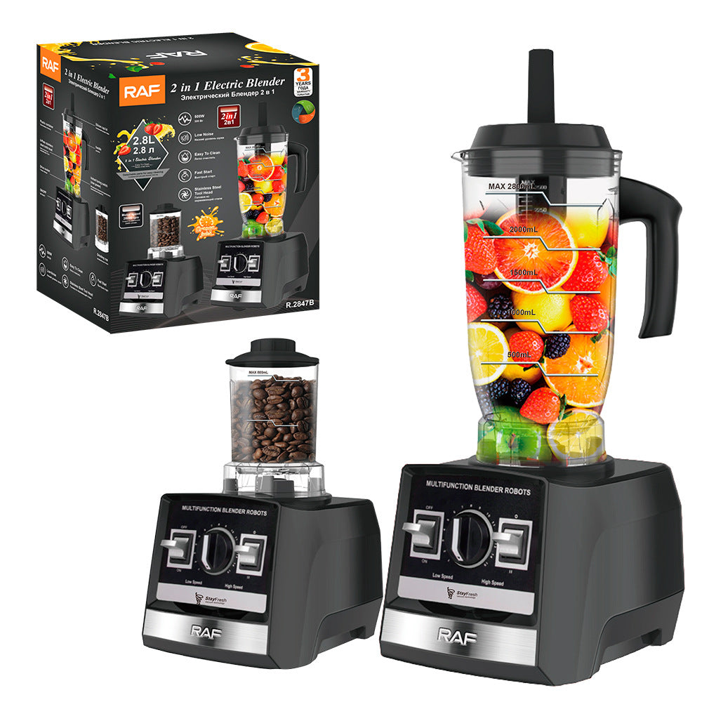 RAF European Standard Multifunctional 2-in-1 Juicer Household Food Processor Meat Grinder Grinder Grinder R2847