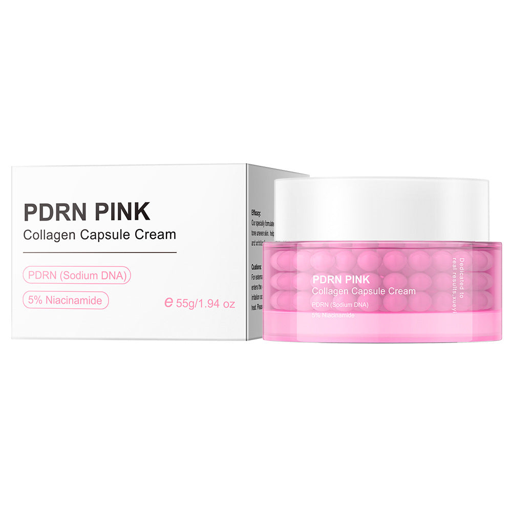 Specially designed Pink Collagen Particle Face Cream Firming Anti-Wrinkle Hydrating Moisturizing Jelly Face Cream logo