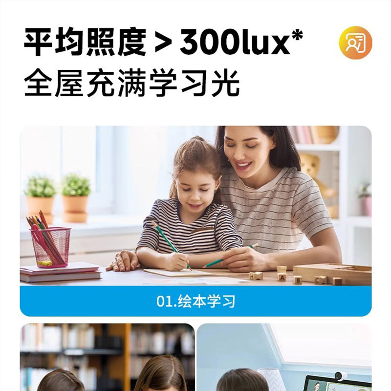 Full Spectrum Home Ceiling Light Bedroom Modern Simple White Nordic Internet Celebrity Art Ultra Bright led Master Bedroom