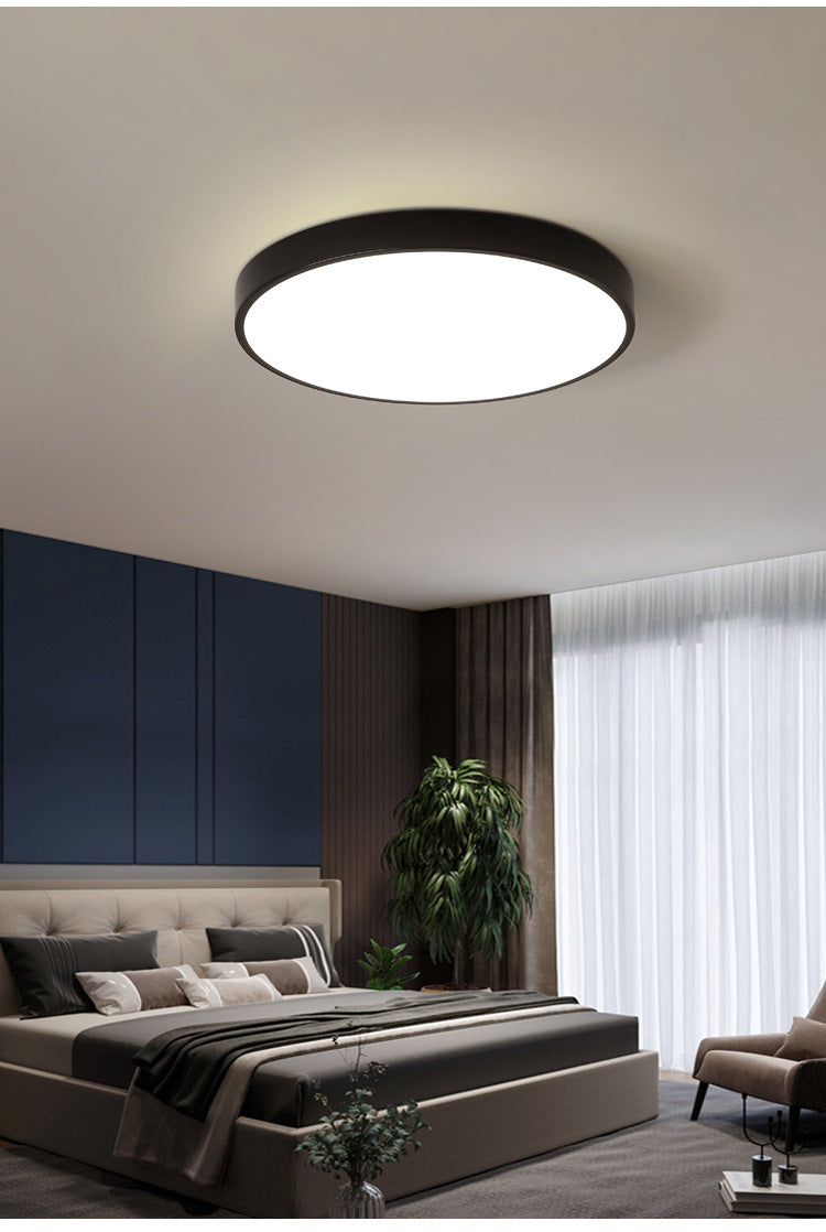 led Round Bedroom Living Room Lamp Nordic Modern Simple Room Corridor Lamp Macaron Ceiling Lamp