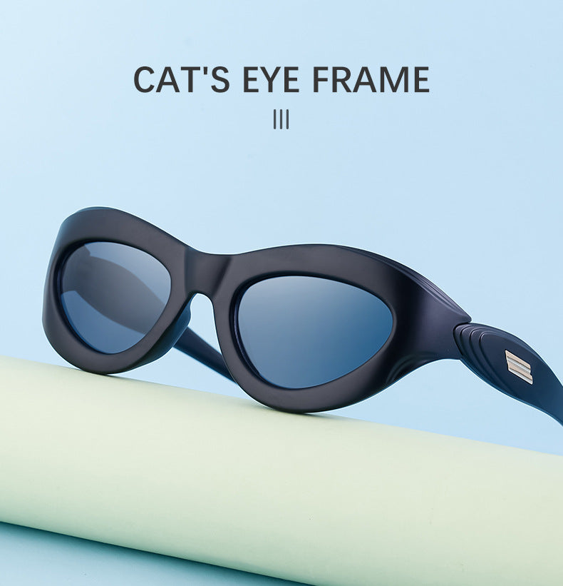 European and American Millennium Y2K Cat Eye Sunglasses Women's Cycling Windproof Sunglasses Women's Glasses Wholesale sunglasses