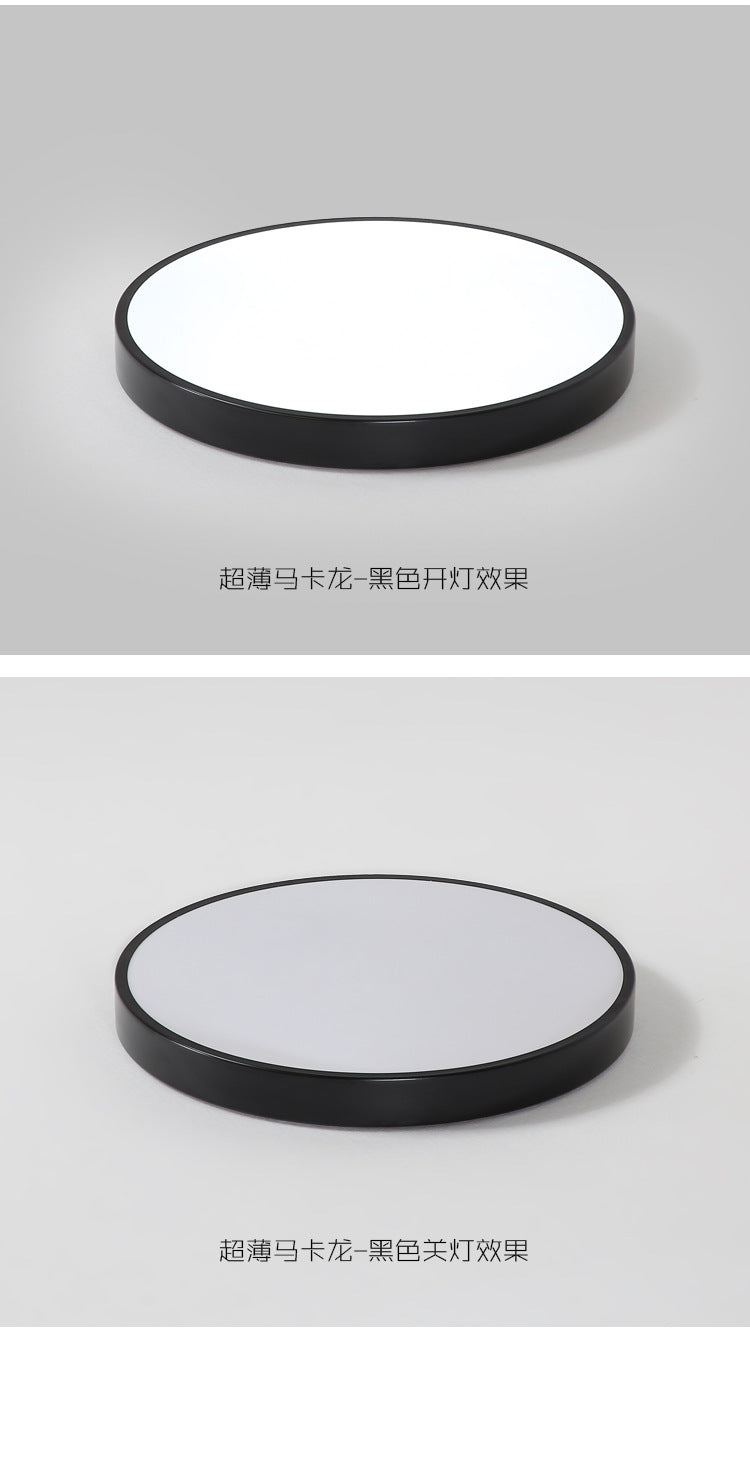 led Round Bedroom Living Room Lamp Nordic Modern Simple Room Corridor Lamp Macaron Ceiling Lamp