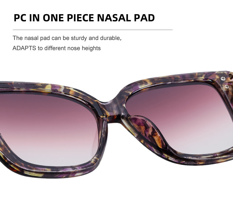 Sunglasses European and American Fashion Square Frame Sunglasses Men's Style Sunglasses Wholesale Glasses sunglasses