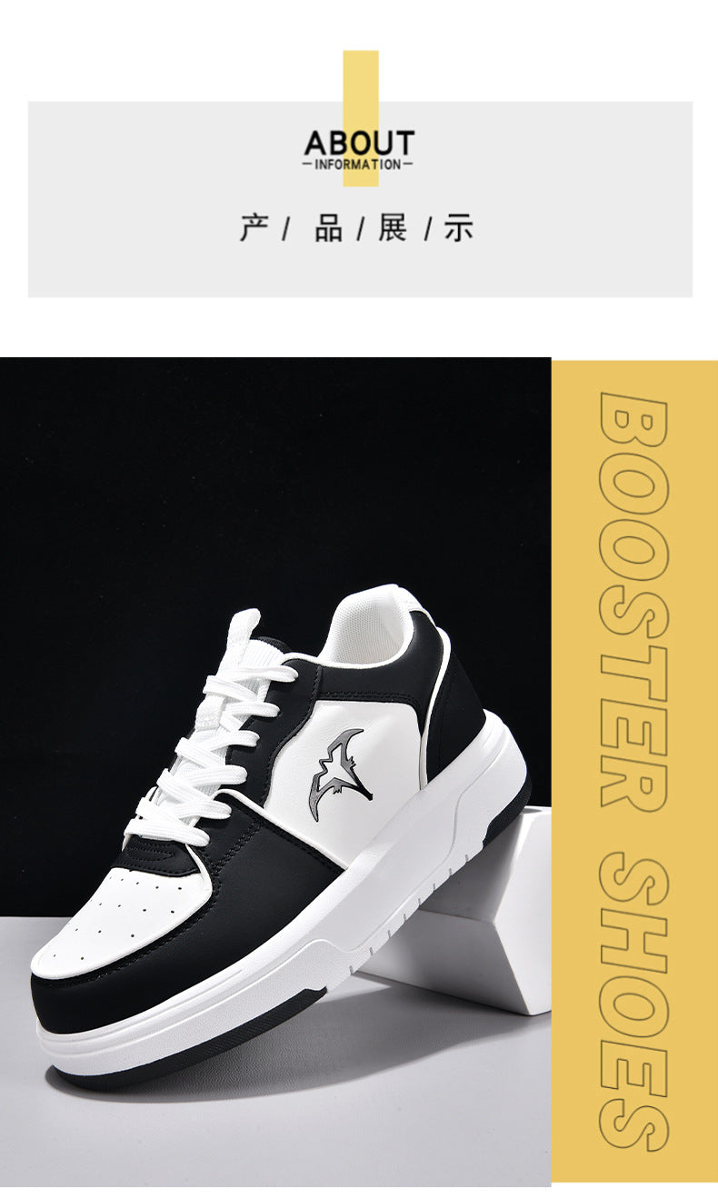 Men's Shoes New Spring Summer Breathable Simple Fashion Sports Sneakers Youth Versatile Lightweight White Trendy Shoes