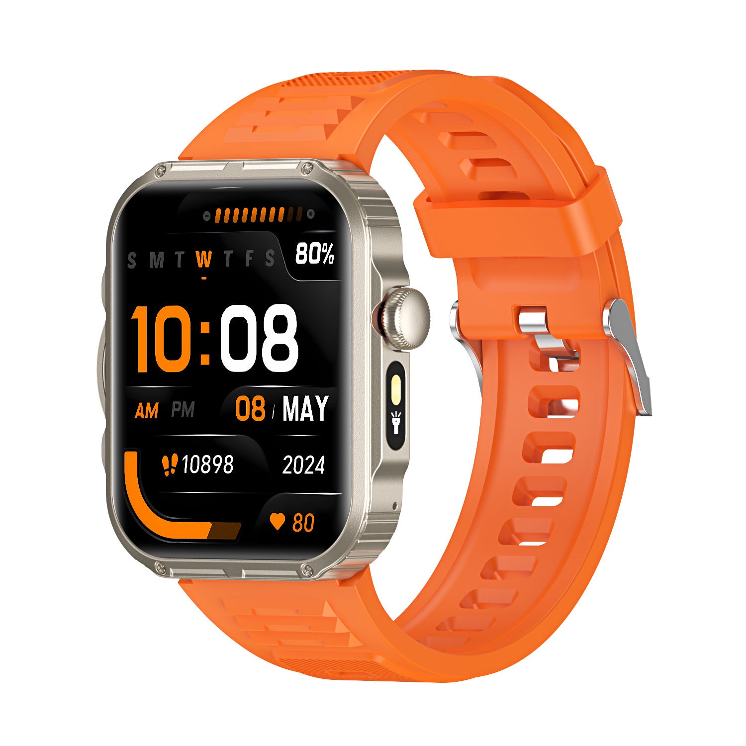 HDT11Ultra Smart Watch Bluetooth Call Music Healthy Sleep Flashlight Smart Bracelet