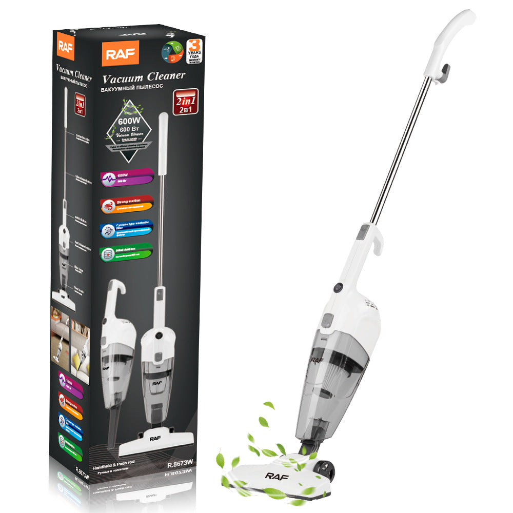 RAF EU Standard Corded Vacuum Cleaner for Home Use, Handheld High-Power Vacuum, Portable Car-Mounted Integrated Large Suction