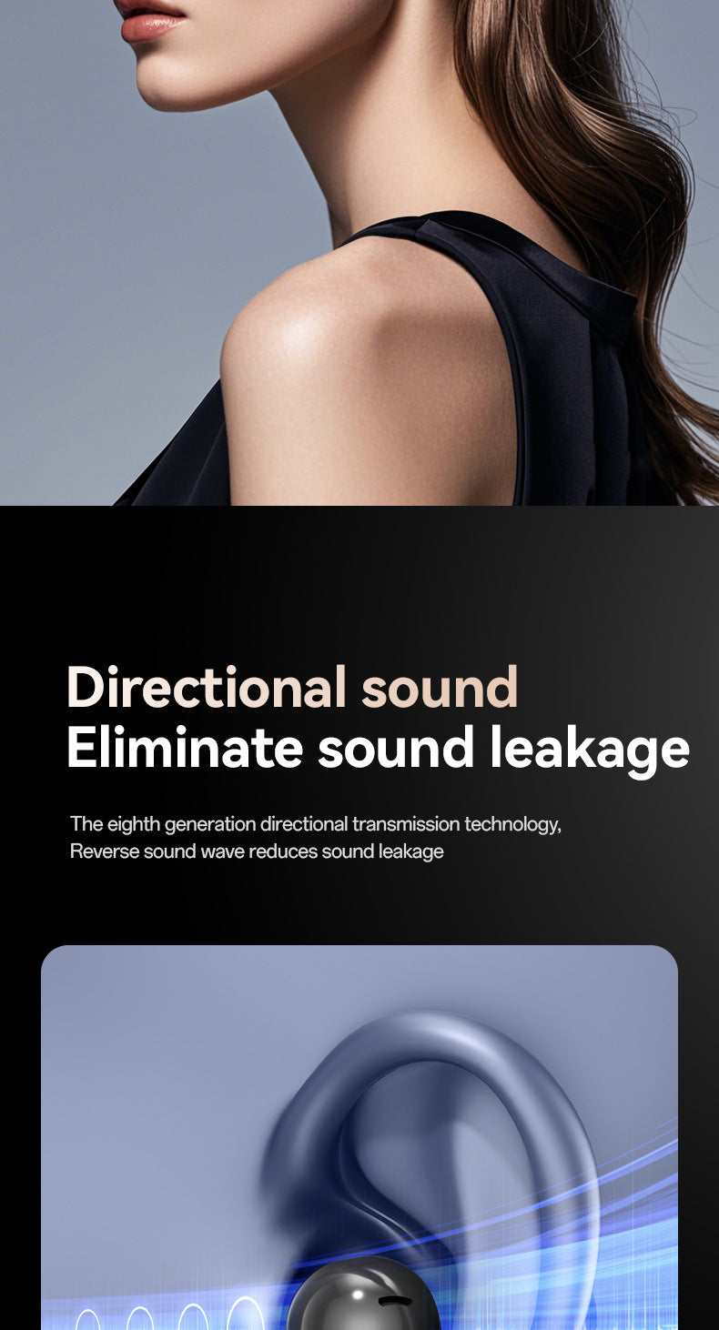 M100Hot-selling Popular Clip-on Touch Smart Color Screen High-Quality Bluetooth Earphones Wholesale from Factory Source