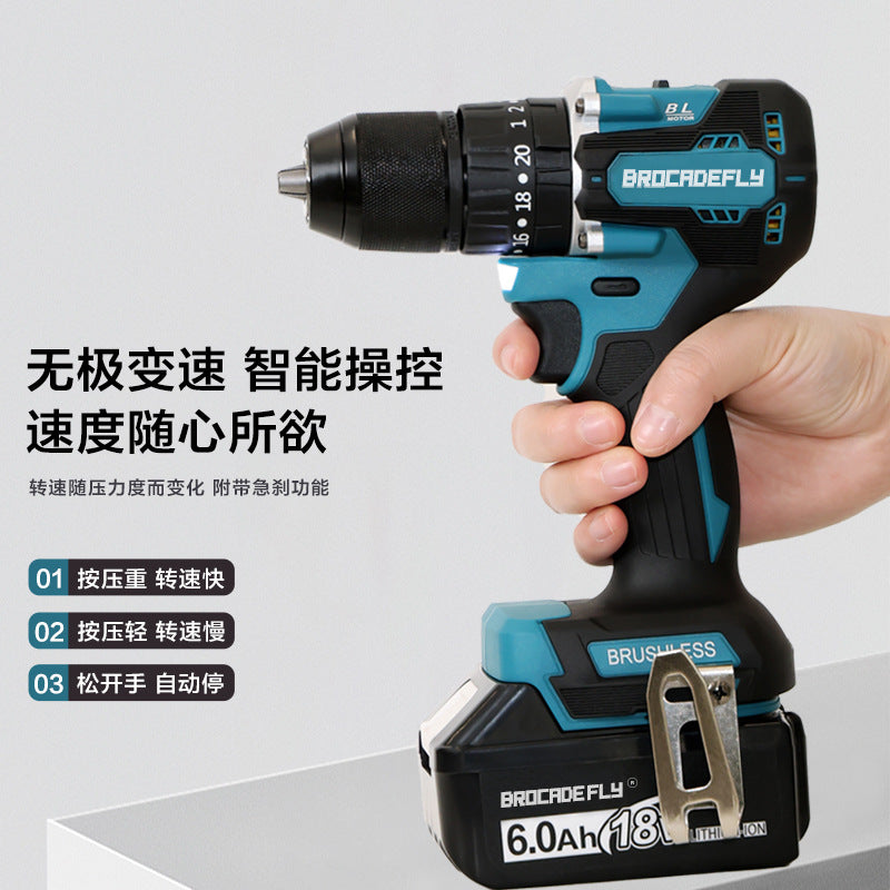 Hot Sale MT487Tongjinxiang Brushless Electric Drill Woodworking Home Improvement Screwdriver Factory Direct Sale