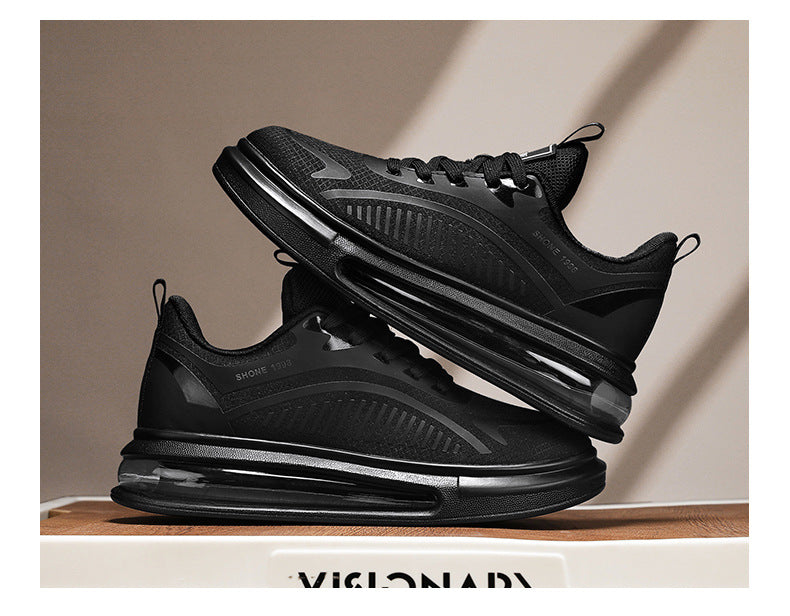 plus Size2025Spring New Comfortable Sports Shoes Casual Running Shoes Cushioned Lightweight Breathable Shock Absorption Trendy Shoes