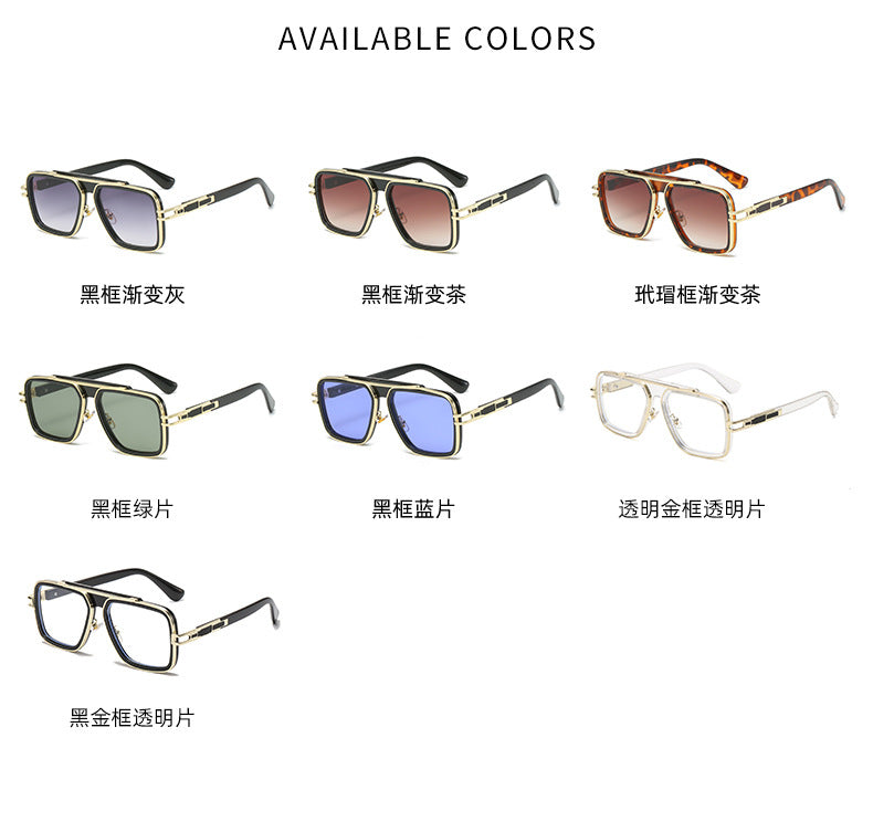 Tita Men and Women AliExpress dita Sunglasses Square Retro European and American Sunglasses95882