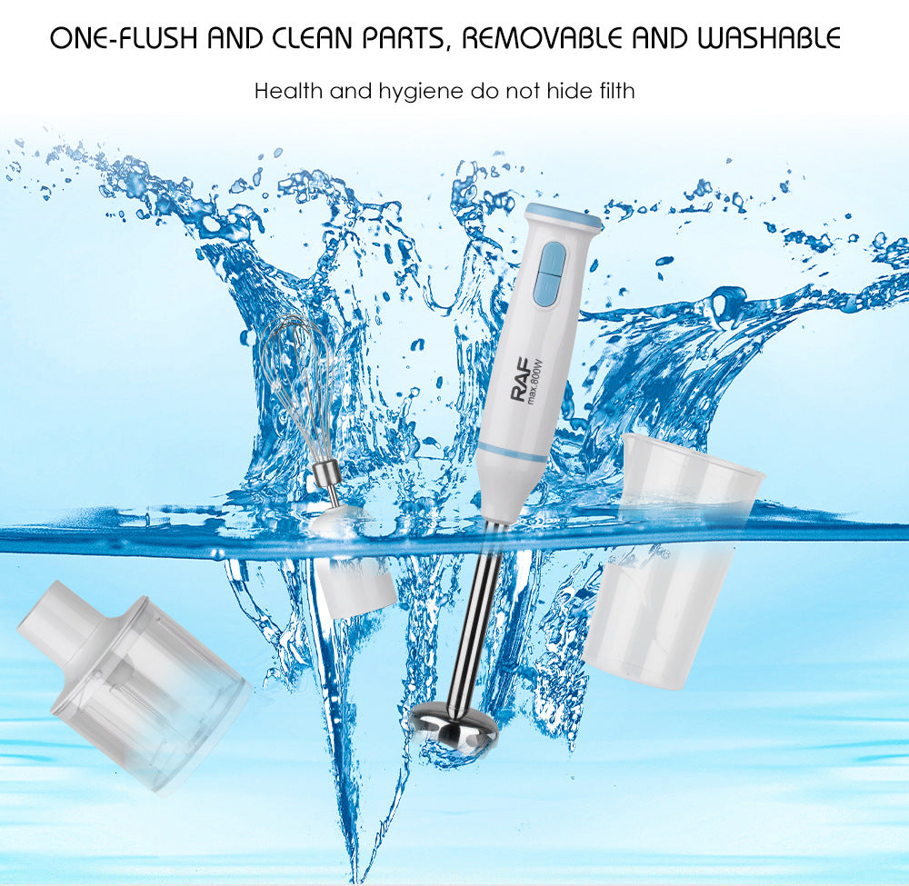 RAF 220V Handheld Food Processor Blender Multi-Functional Meat Grinder Mixer Stick