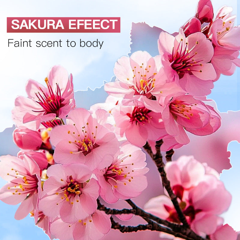 Full English Sakura Underarm Fragrance Spray SADOER Underarm Antiperspirant Spray  Wholesale