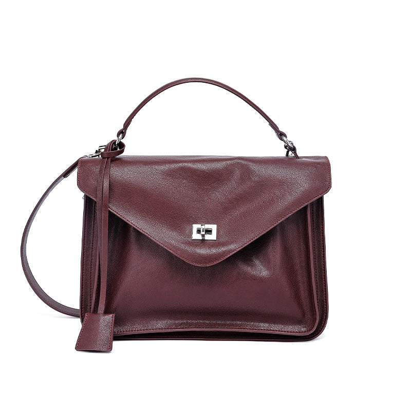 Vintage Tote Bag New Luxury Large Capacity Messenger Bag for Women Fashionable Elegant Single Shoulder Crossbody Bag Handheld Laptop Bag