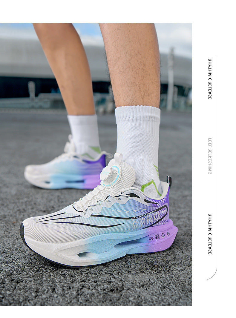 2025New Red Rabbit9pro Running Shoes Fashion Casual Carbon Plate Racing Running Shoes Double Layer Mesh Ultra Light Sports Shoes