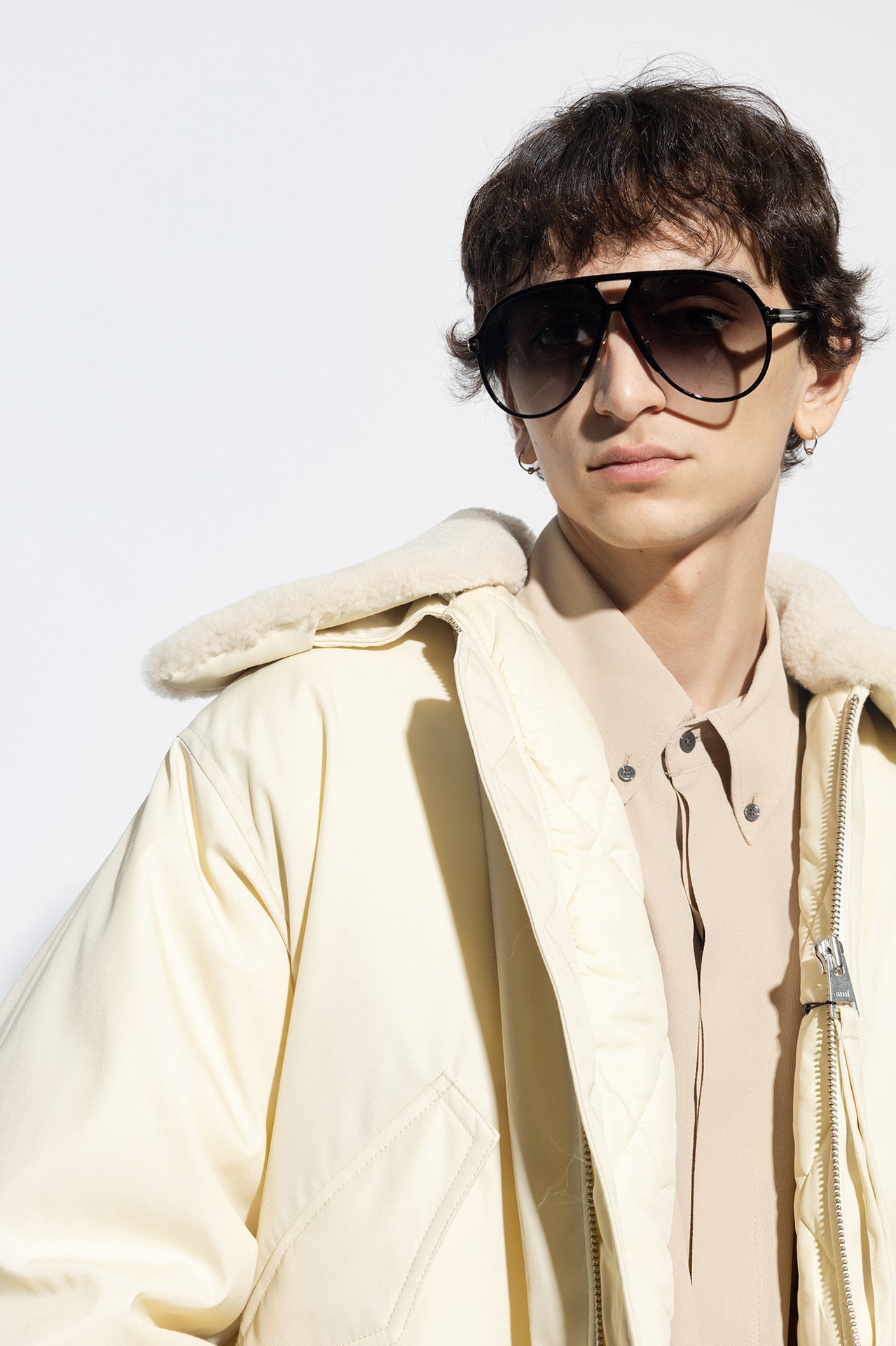 European and American Fashion Large Frame Sunglasses Sun Protection Sunglasses Men's Trendy Toad Glasses High-end Glasses sunglasses