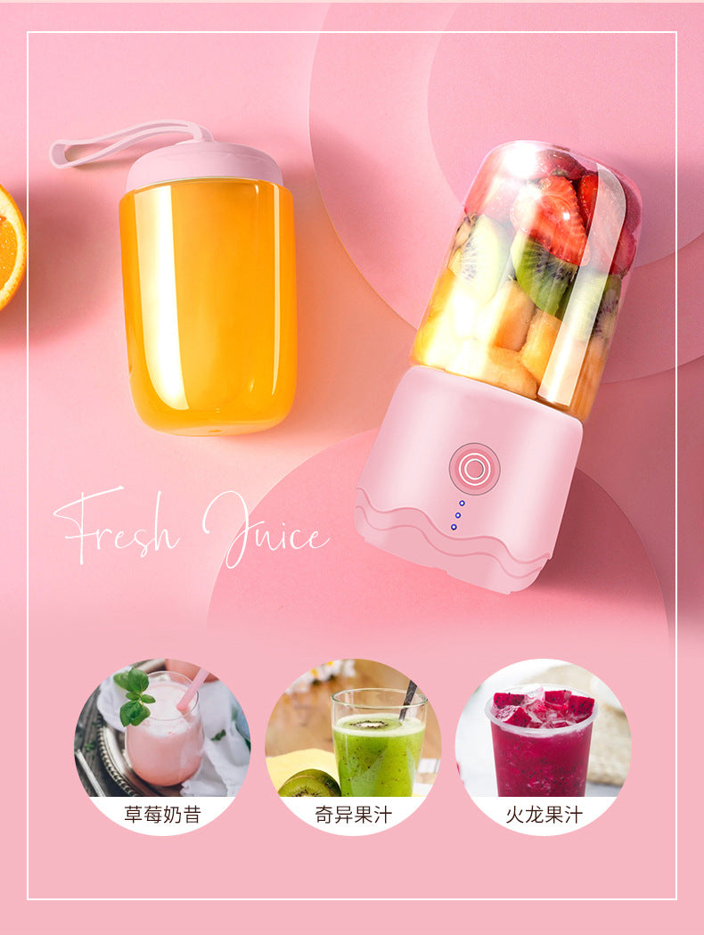 无线榨汁机便携式家用水果搅拌杯迷你榨汁杯小型榨汁机礼品定制