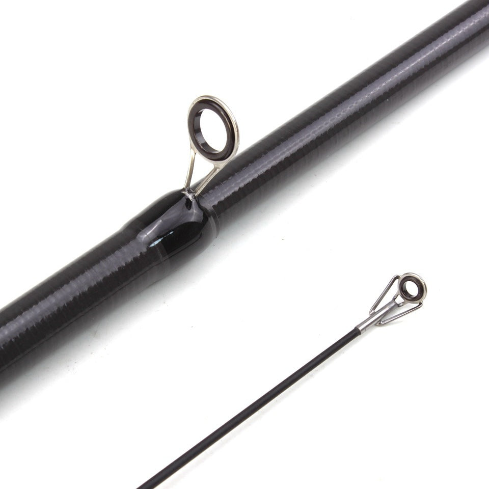 An Ultra-Short Retractable Lure Rod Short Sea Rod Wooden Handle Fishing Rod European and American Sales Over 10,000 Fishing Gear