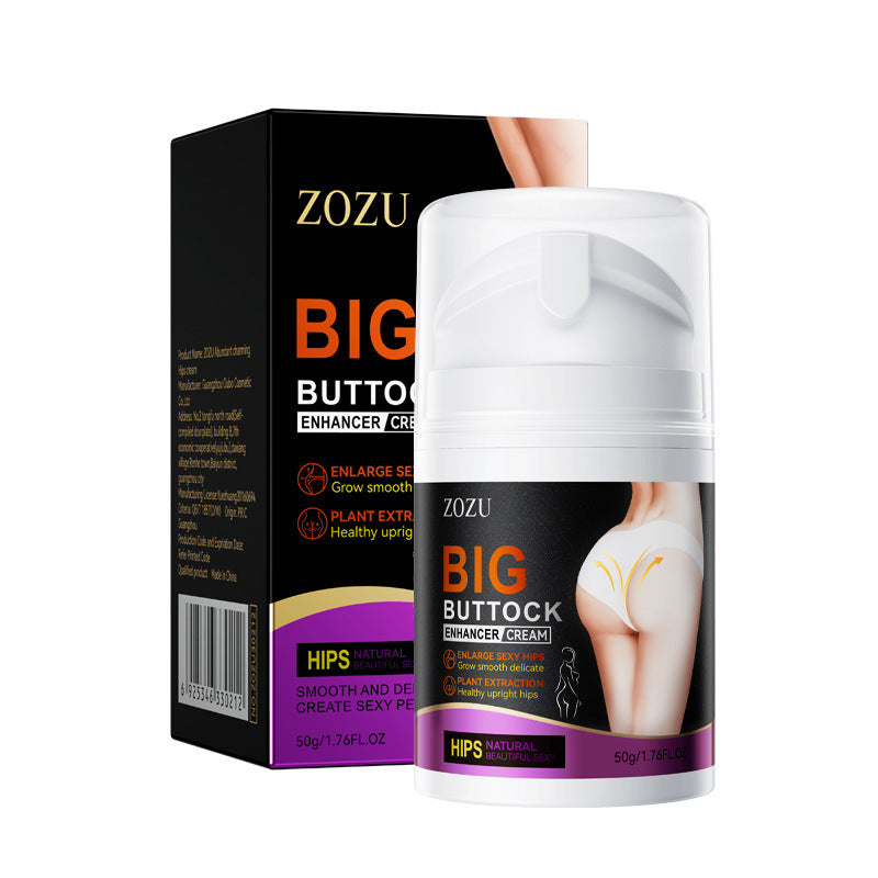 Buttocks Enhancement Cream50g ZOZU Plump and Lift Butt Body Care Products Cross-Border Wholesale