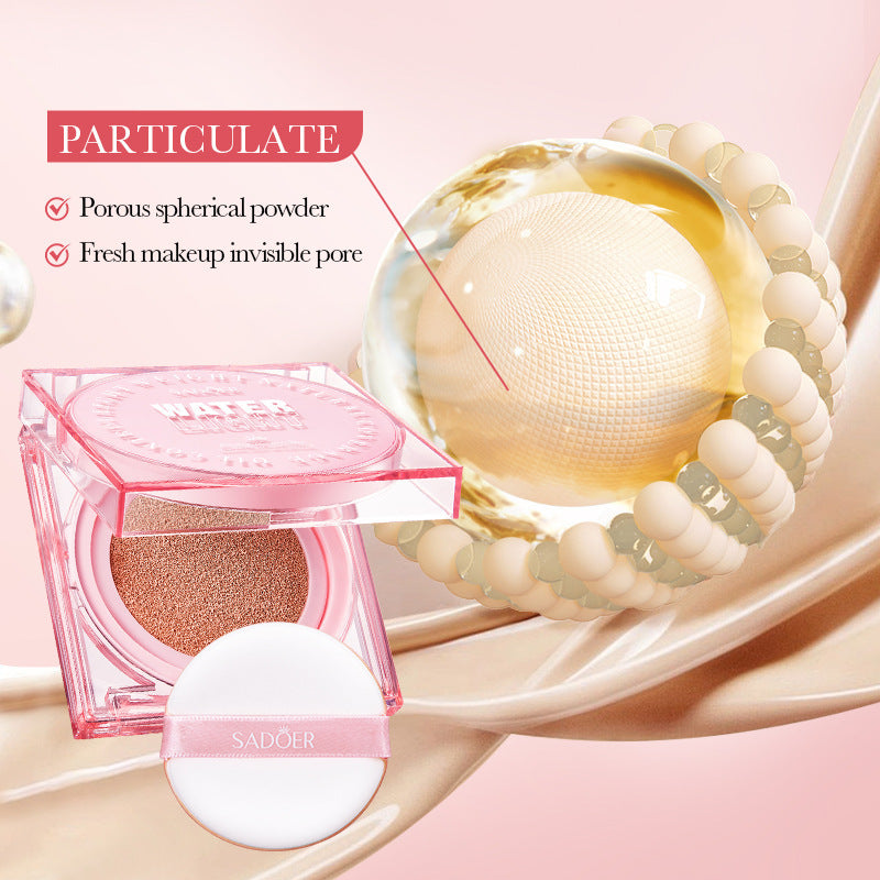 Makeup SADOER Hydrating Cushion Concealer Contouring Brightening Skin Tone BB Wholesale Cross-Border Foreign Trade Frost