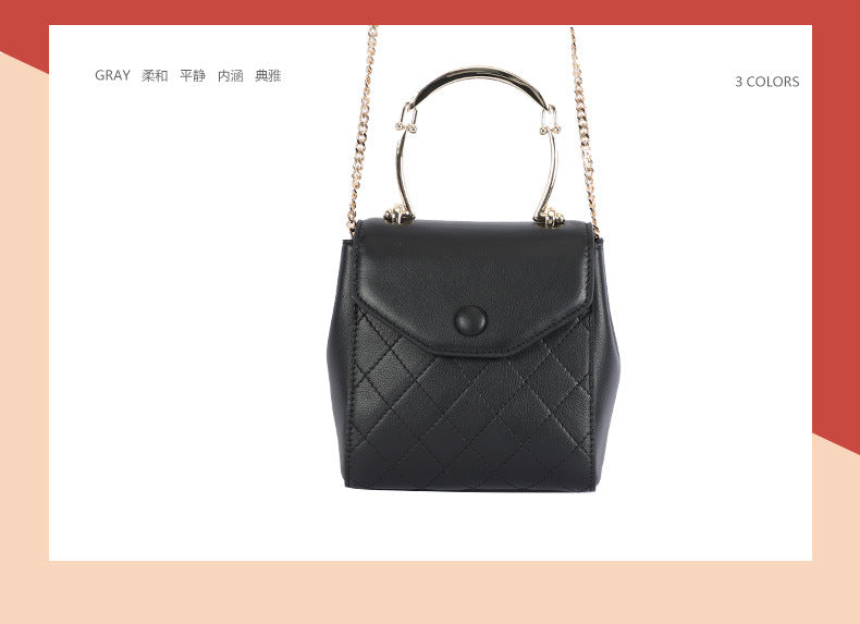 New Fashion Single Shoulder Bag for Women, Large Capacity Small Square Bag, Versatile Chain Handbag, Single Shoulder Crossbody Commuter Bag