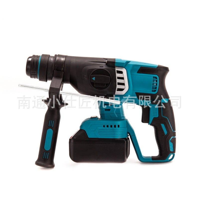 Cross-border supply of wireless lithium battery rechargeable electric hammer industrial-grade high-power electric pickaxe multifunctional household electric hammer
