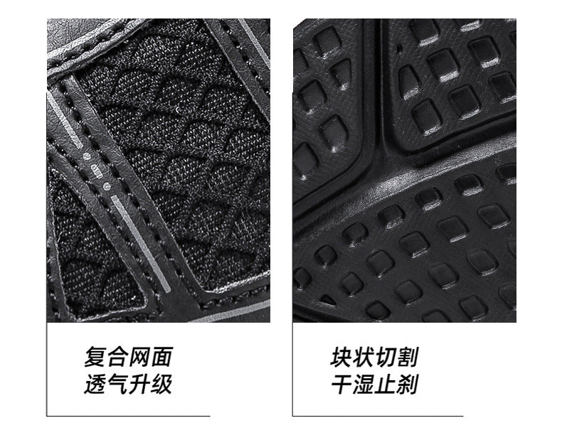 New Men's Running Shoes Large Size Mesh Breathable Casual EVA Lightweight cushioning rebound city commuter shoes