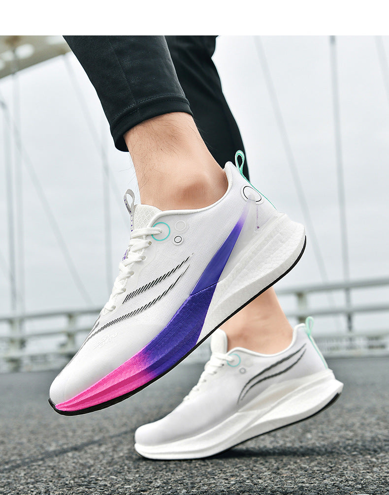 Red Rabbit8pro Rebound Cushioning Carbon Plate Running Shoes Mesh Breathable Non-Slip Sports Shoes Fashion Casual Racing Running Shoes