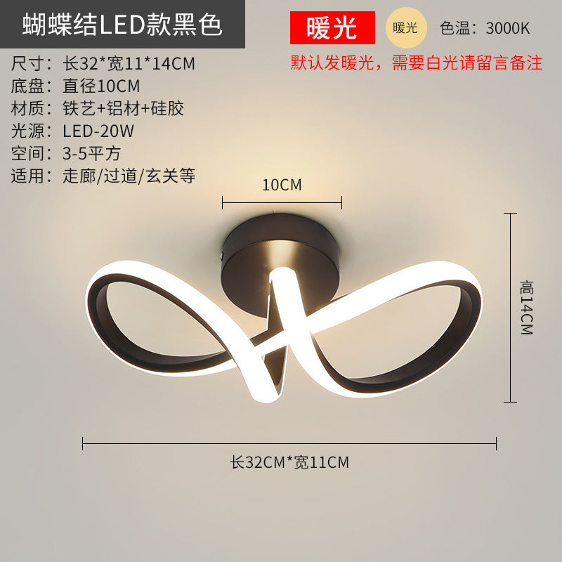 exclusive aisle lights balcony lights LED Modern Minimalist Nordic Creative Personality Cloakroom Living Room Entrance Light