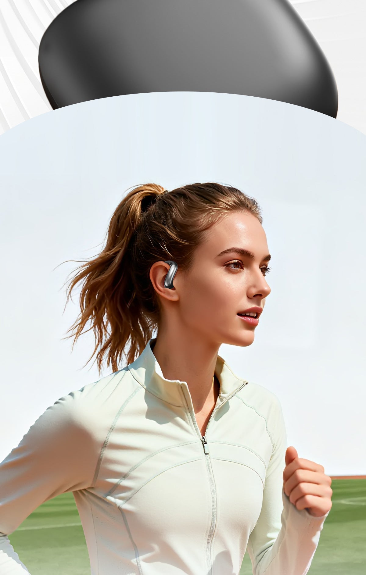 New M144Long Battery Life Ear-Hook and In-Ear Headphones Private Model High Appearance Wireless Bluetooth Headphones Wholesale