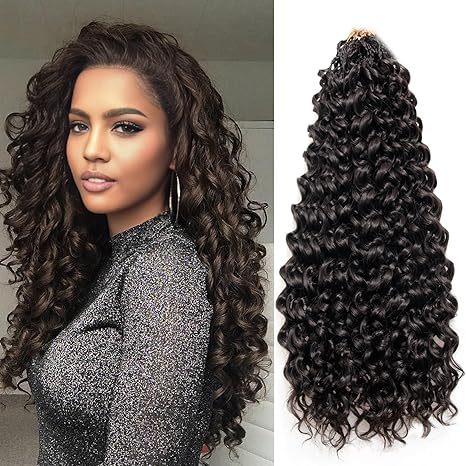 Synthetic Wig Crochet Hair European and American Style Dreadlocks Curly Hair Three-Strand Braid GOGOCurlCrochetHair Long Curly Hair
