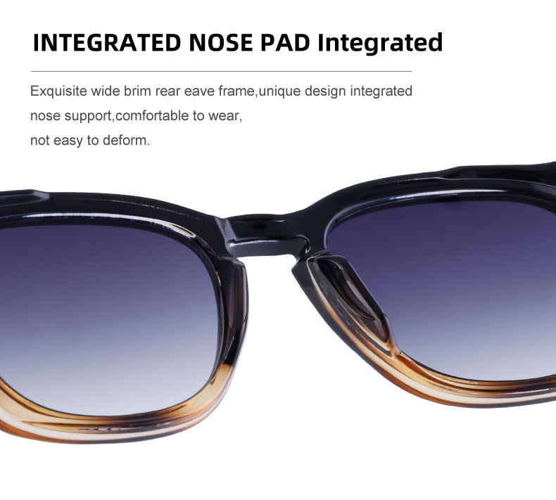 Square Frame Retro Sunglasses for Men, Sun Protection, Driving Special, High-End Outdoor Glasses Wholesale shades