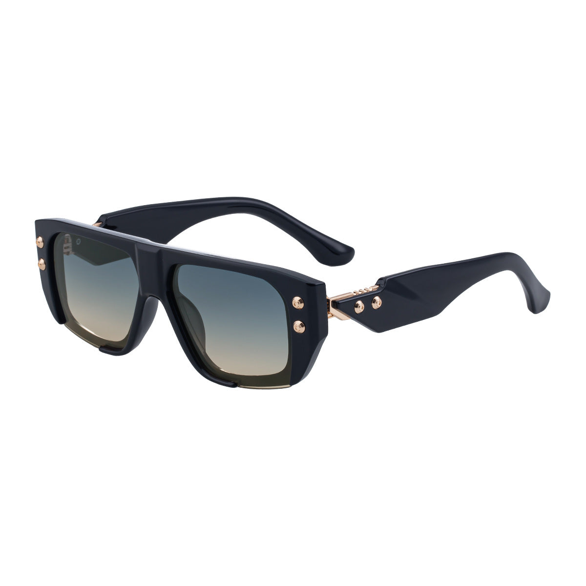 2025New Fashion Square Frame Sunglasses for Men, High-End Personality Outdoor Trend Driving Sun Protection Sunglasses for Men