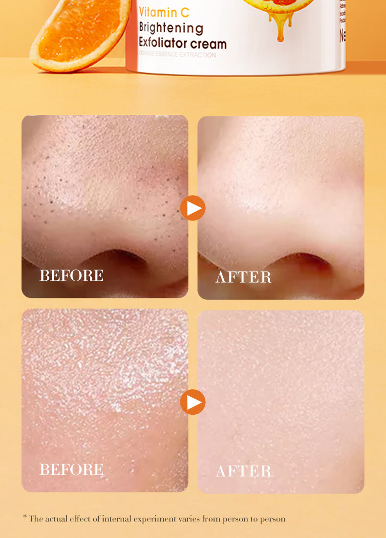 SADOER 维生素C乳液140克 深层清洁磨砂啫喱 跨境外贸批发