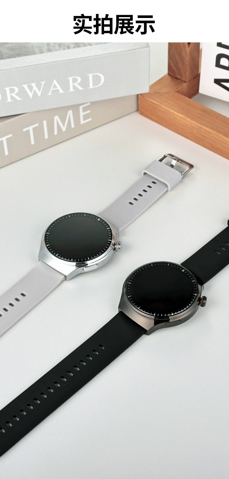 hr28Smart Watch Non-Invasive Blood Sugar Uric Acid Automatic Blood Pressure Detection Healthy Sleep Monitoring Smart Watch Wholesale