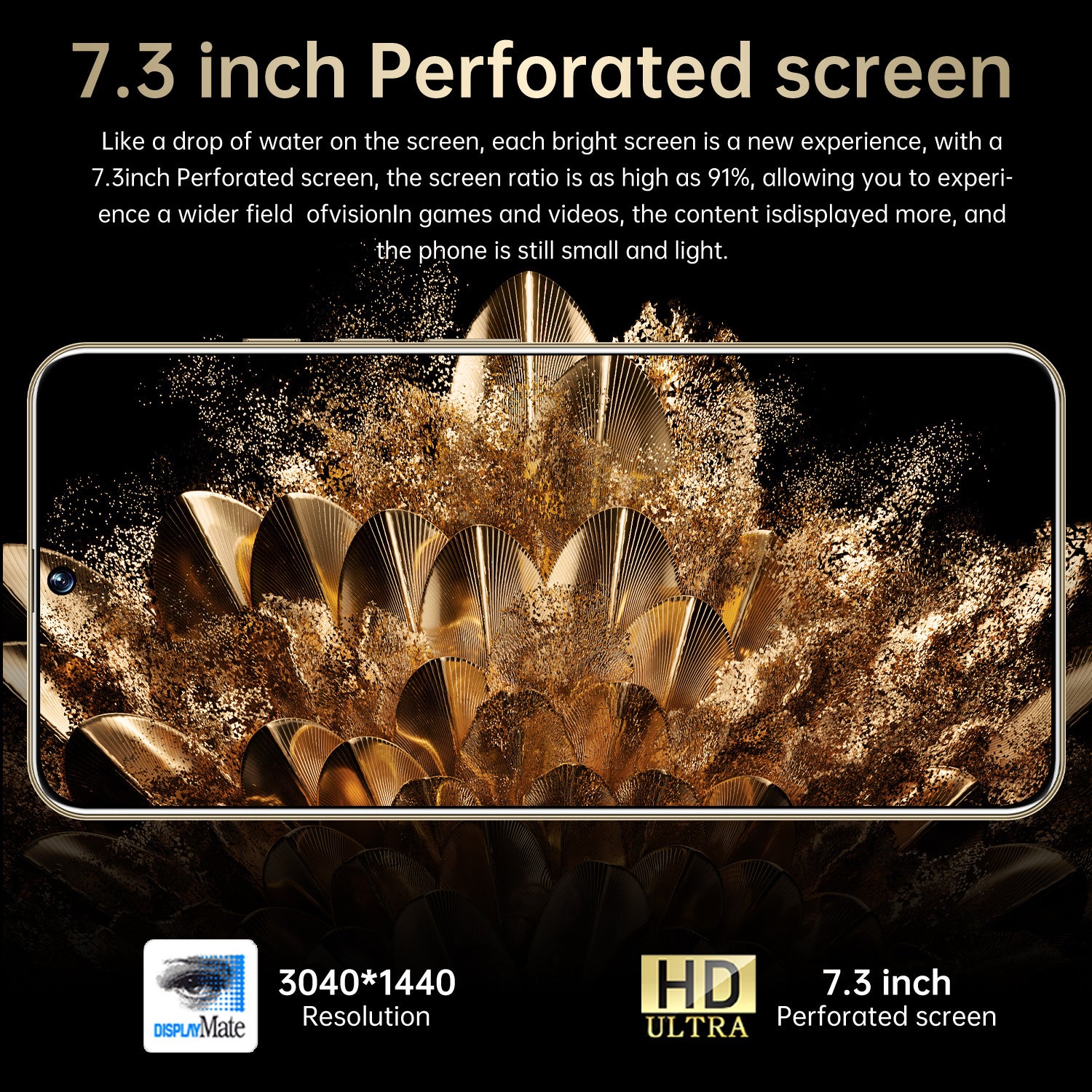 Popular Note40 Pro Smartphone16+1T Brand new Android phone7.3Inch Large Screen Wholesale