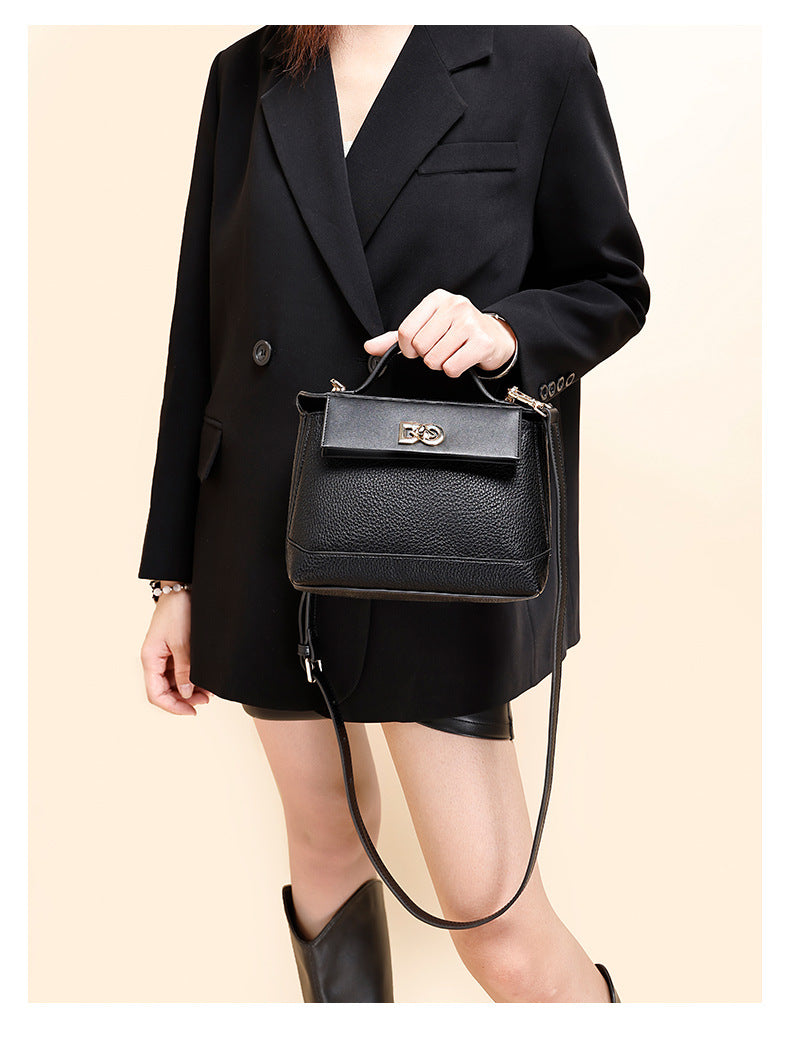 European and American Retro Dumpling Handbag Large Capacity Fashion Women's Bag Light Luxury High-end Kelly Bag Versatile Shoulder Bag for Women